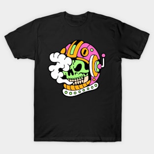 Skull astronaut space T-Shirt